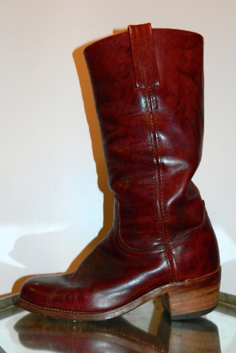 Frye red booties sales