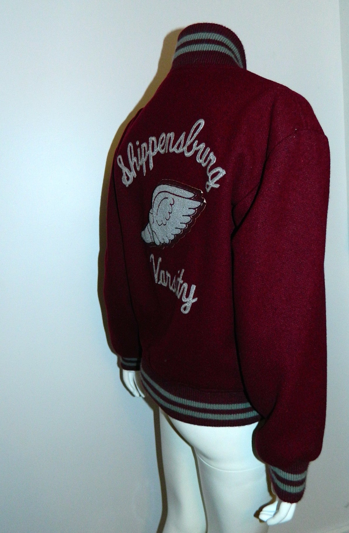 vintage 1970s wool varsity jacket womens track and field Shippensburg, PA