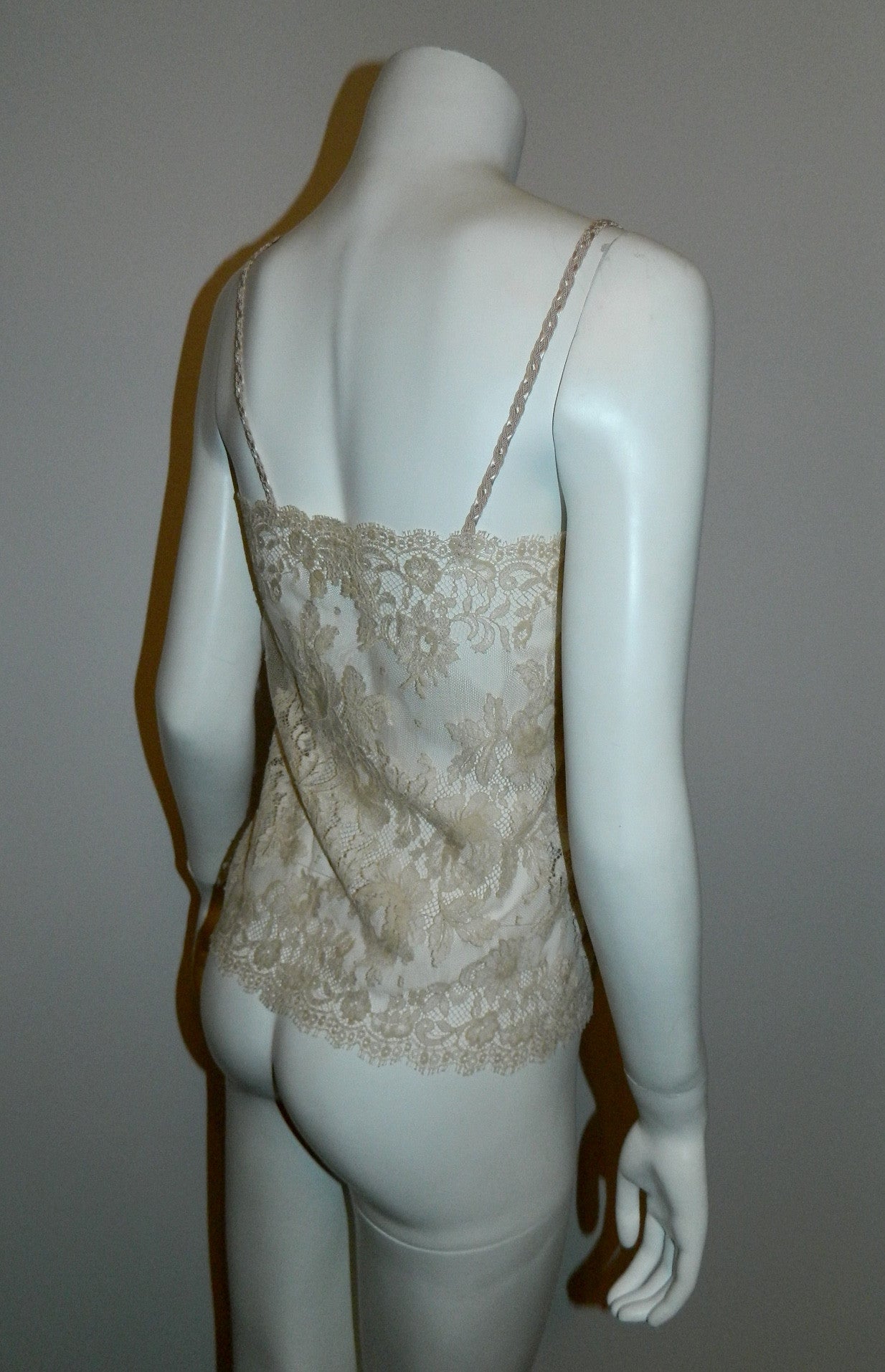 BODEN Lace Cami in Light Beige