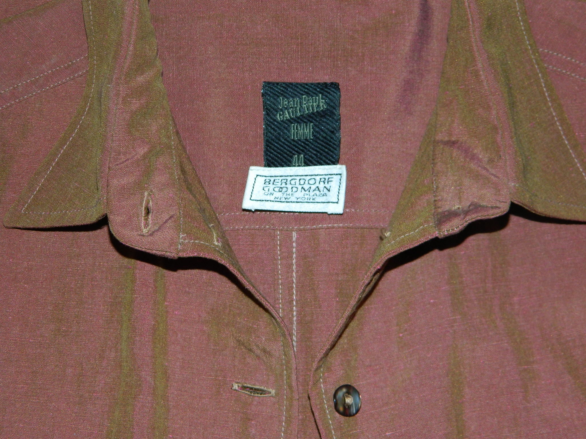 vintage 1990s romper Jean- Paul Gaultier jumpsuit shorts union suit