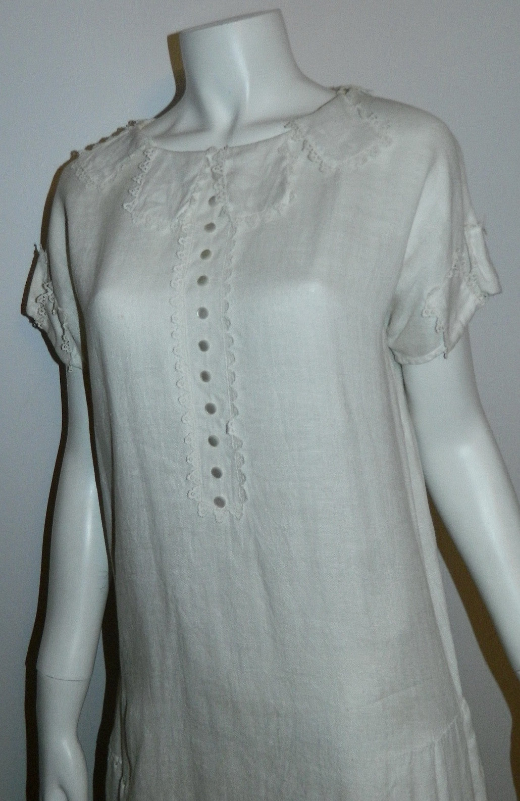 antique white linen drop waist dress 1910s 1920s vintage sporting atti Retro Trend Vintage antique white linen drop waist dress 1910s 1920s vintage sporting atti Retro Trend Vintage