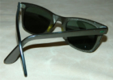 vintage 1950s Ray Ban WAYFARER sunglasses B&L gray plastic frames