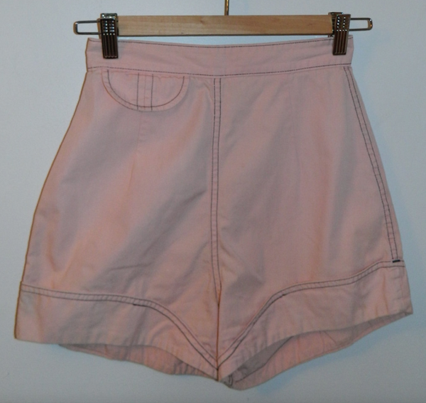 vintage 1950s pink shorts White Stag Pin Up VLV XXS 24 inch