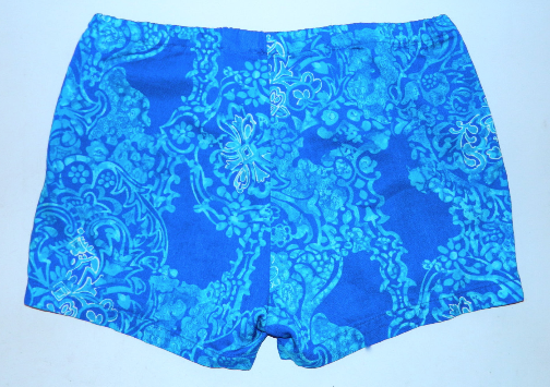 vintage 1960s SURF shorts Harriet's Hawaii blue Batik shorts Hawaiian Men's L