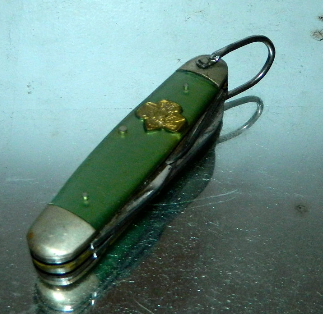 vintage 1950s Girl Scouts of America Utica Cutlery pocket knife GSA